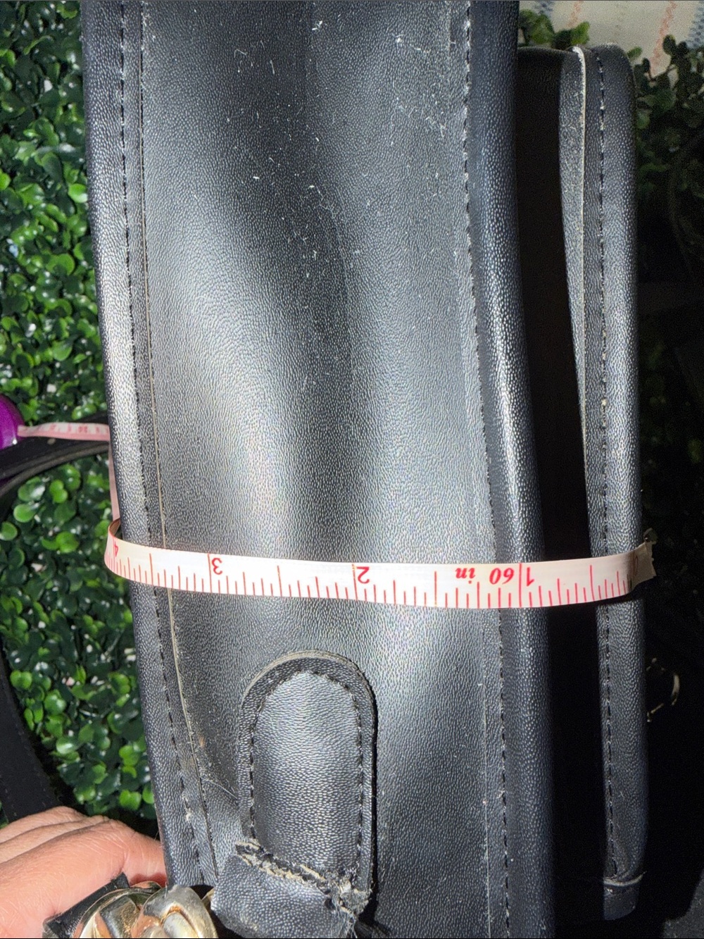 Coach Vintage Classic Black Leather Crossbody Bag - Picture 10 of 11
